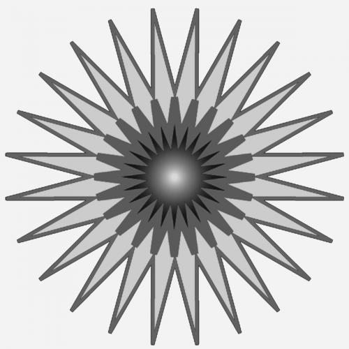 24 punte grigio cm 30x30